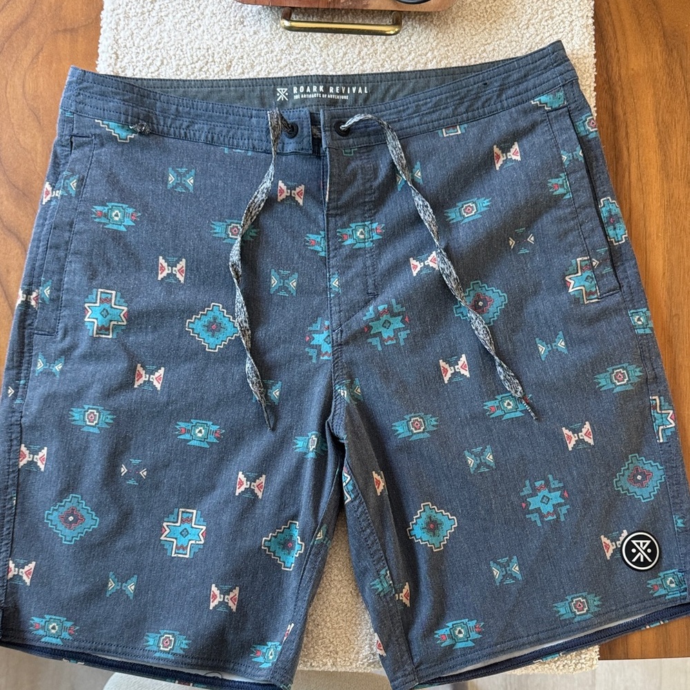 Roark Boardshorts 19” length - waist 32